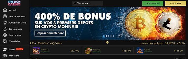 vive mon casino avis compte